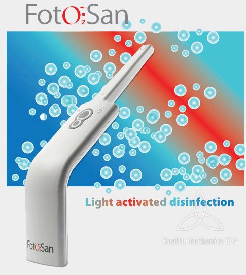 FotoSan - прибор для фотоактивируемой дезинфекции | CMS Dental (Дания)