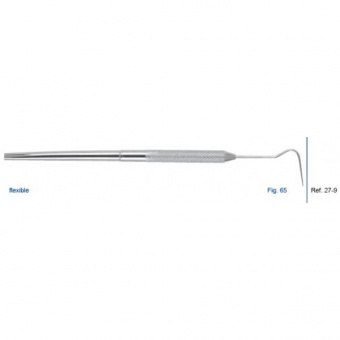 Зонд односторонний гибкий, форма 65, HLW Dental Instruments (Германия)