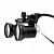 Kruder PRO black - лупы бинокулярные FLIP-UP на очковой оправе, 3.0x-3.5х | KRUDER optik (Австрия)